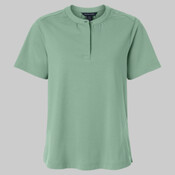 Women's Seaton Pebble Textured Polo