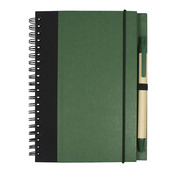 Contrast Paperboard Spiral Notebook & Pen 5.5" X 7.125"