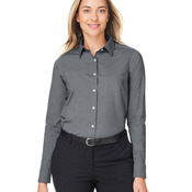 CrownLux Performance® Ladies' Spencer Poplin Shirt