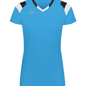 Ladies TruHit Tri-Color Short Sleeve Jersey