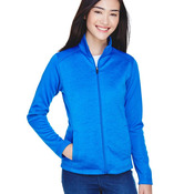 Women's Newbury Colorblock Mélange Fleece Full-Zip Jacket