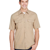 FLEX Short-Sleeve Twill Work Shirt