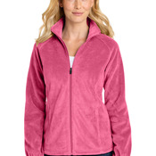 Women's Plush Fleece Full Zip Jacket
