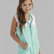Youth Sleeveless Hooded Sweatshirt