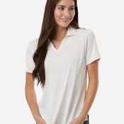 Womens Icon Heather Polo