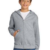 Youth Core Fleece Full Zip Hooded Sweatshirt