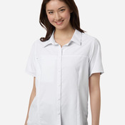 Women's UltraUVP Shoreline Short Sleeve Staff Shirt