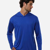 Unisex Pro-Lock Performance Hooded Long Sleeve T-Shirt