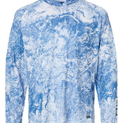 Men's Pursuit Mossy Oak Printed Hooded Long Sleeve T-Shirt