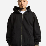 Unisex Max Heavy Fleece Garment-Dyed Full-Zip Hooded Sweatshirt