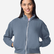 Women's Garment-Dyed Full-Zip Jacket
