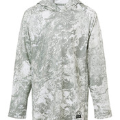 Youth Pursuit Mossy Oak Printed Hooded Long Sleeve T-Shirt