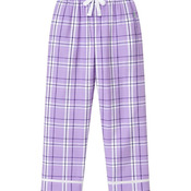 Youth Wide Cuff Flannel Pants