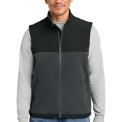 Fleece Overlay Vest