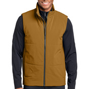 Sashiko Stretch Puffy Vest