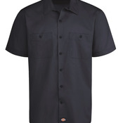 Industrial Worktech Ventilated Short Sleeve Work Shirt - Long Sizes