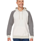 Unisex Vintage Tricolor Hooded Sweatshirt