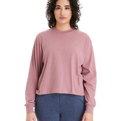 Ladies' Main Stage Long-Sleeve Cropped T-Shirt