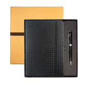 Tuscany™ Textured Journal And Executive Stylus Pen Set